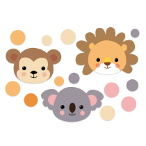 KIT CARITAS ANIMALES