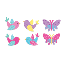 COMPLEMENTO PAJARITOS Y MARIPOSAS