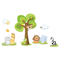 KIT MURAL SELVA BABY (Este producto se hace sobre pedido)